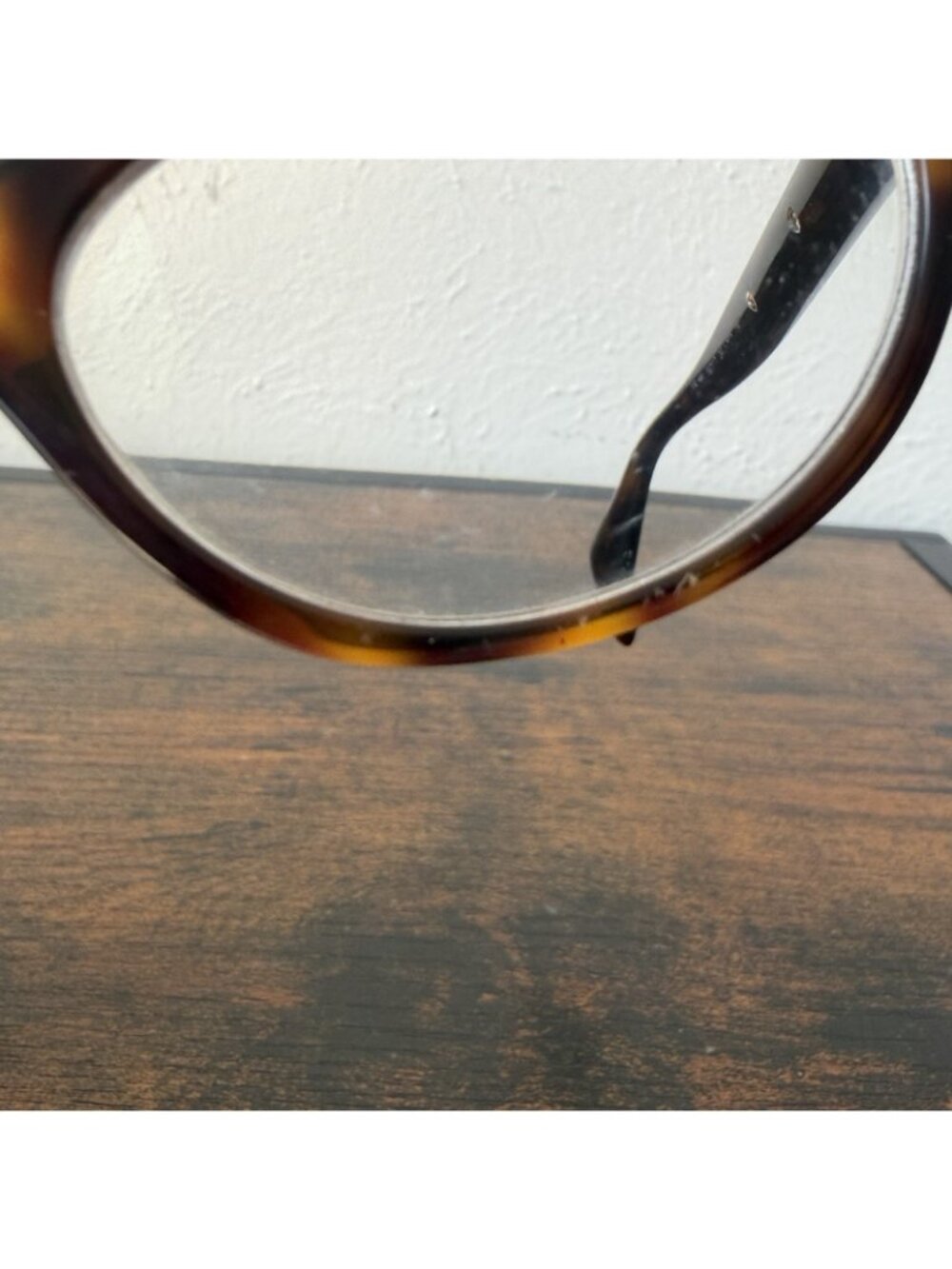 Prada Cat Eye Oval Brown Tortoise Women's RX Eyeglasses VPR 18P - Picture 15 of 15